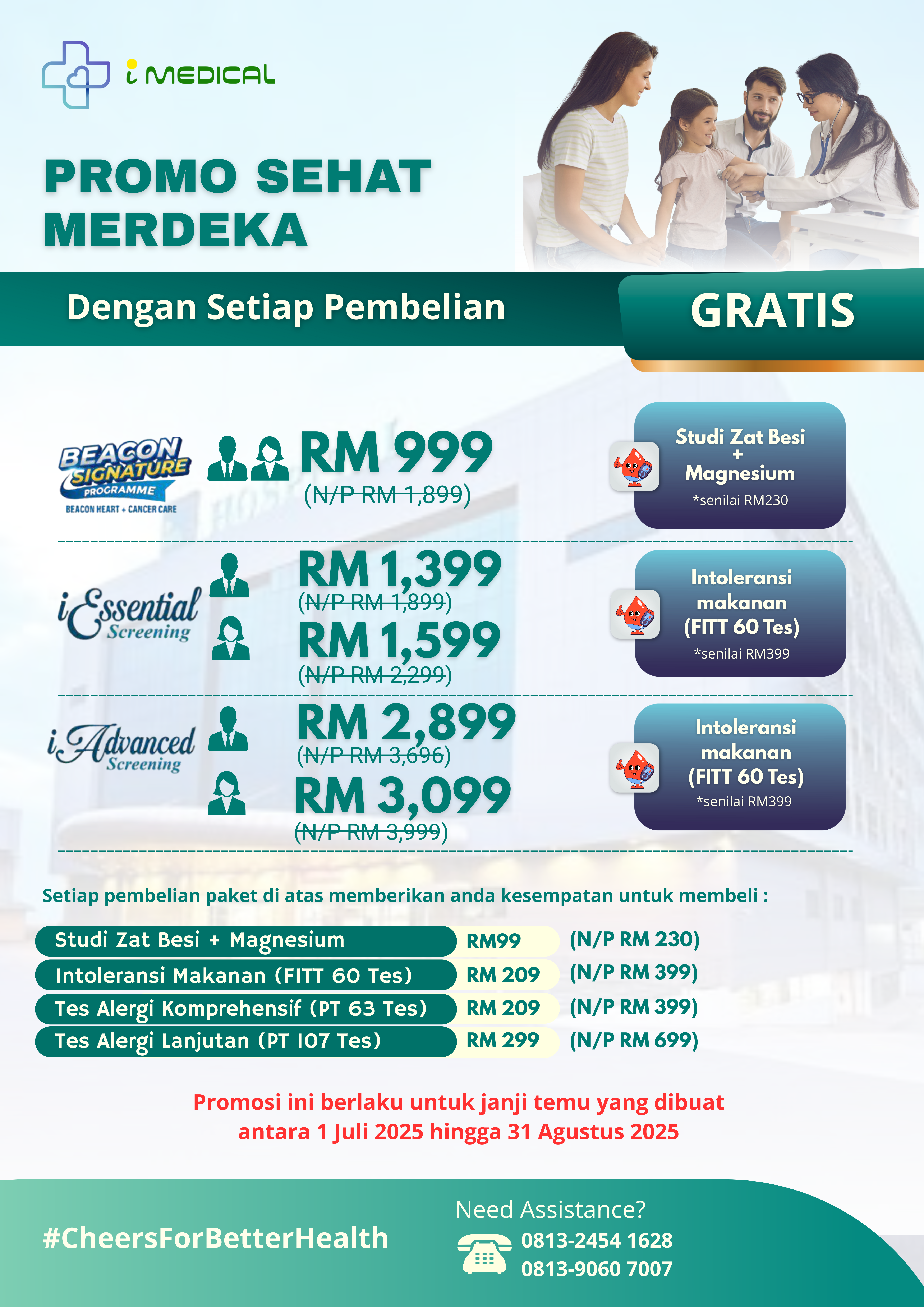 Paket Medical Check Up Buy 1 Get 1