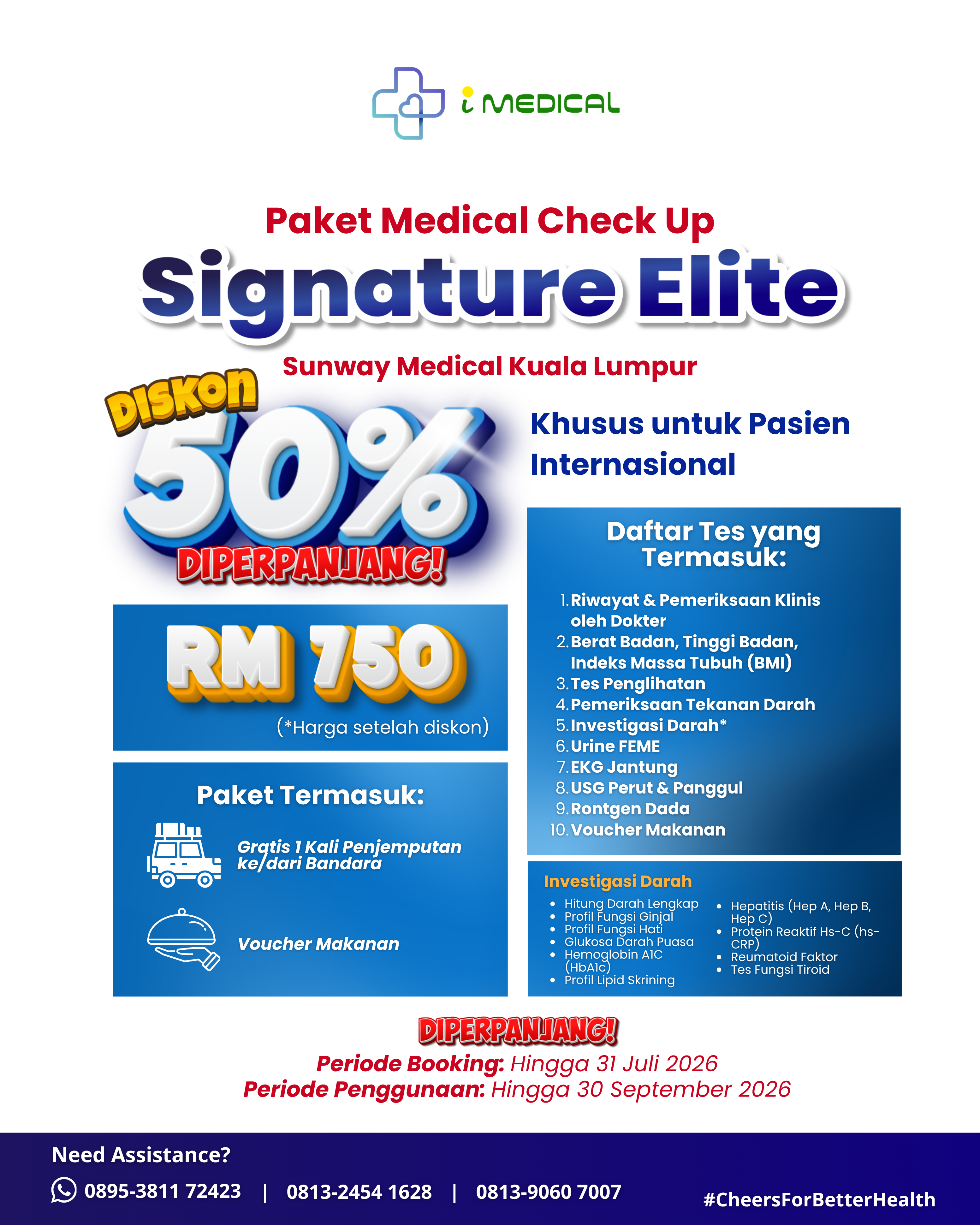 Sunway Medical Centre KL Paket MCU Signatur Elite